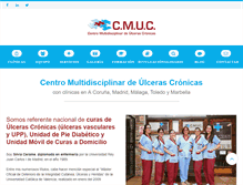 Tablet Screenshot of centroulcerascronicas.com